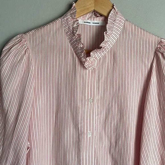 samsøe samsøe suzia blouse Size Medium - Picture 3 of 12